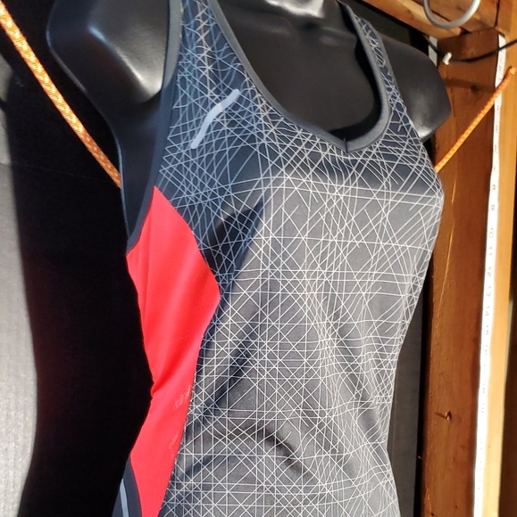 high vis Athletic tank, Looks awesome, lots of reflective bitsl NWOT - Picture 1 of 8